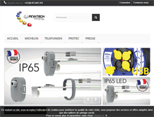 Tablet Screenshot of finatech.fr