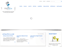 Tablet Screenshot of finatech.com